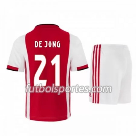 Camisetas AFC Ajax Frenkie de Jong 21 Niños Primera Equipacion 2019/2020